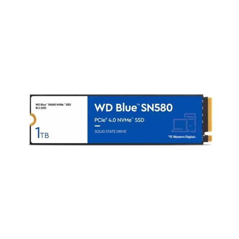 WD SSD M.2 (2280) 1TB Blue SN580 PCIe 4.0/NVMe (Di)