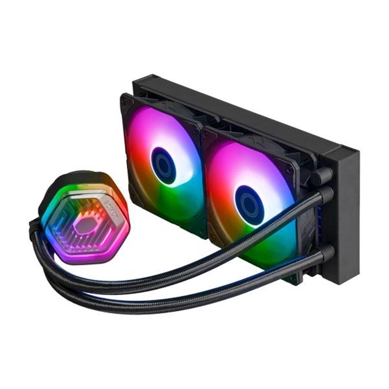 Cooler Master MasterLiquid 240 Atmos ARGB 4-pin 12 dBa max 690-2500 RPM - 1