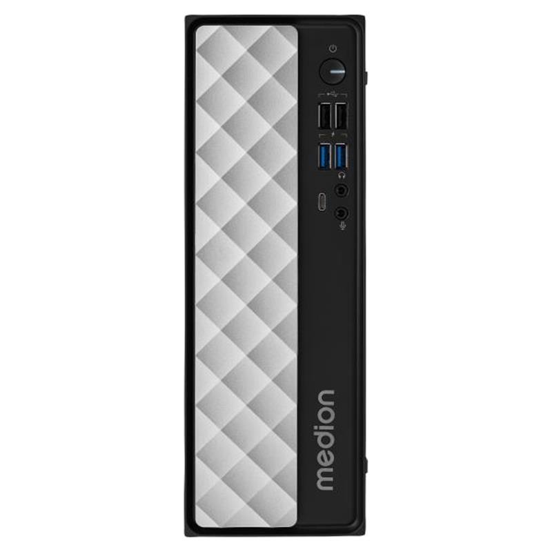 MEDION AKOYA T80 Intel® Core™ i5 i5-12450H 8 GB DDR4-SDRAM 512 GB SSD Windows 11 Home Mini PC Zwart