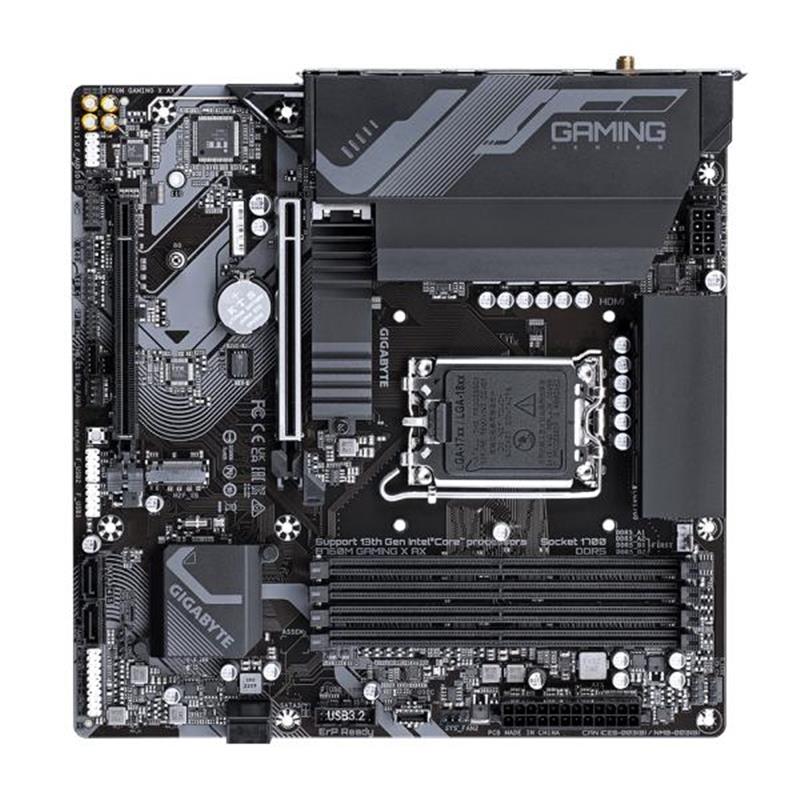 Gigabyte B760M Gaming X AX Intel B760 LGA 1700 micro ATX