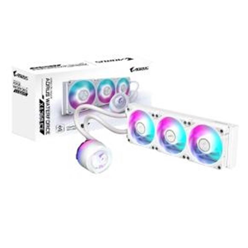 Gigabyte AORUS WATERFORCE II 360 ICE Processor Alles-in-één vloeistofkoeler 12 cm Wit