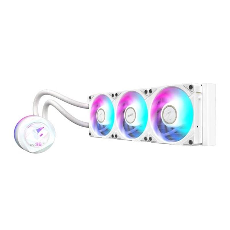 Gigabyte AORUS WATERFORCE II 360 ICE Processor Alles-in-één vloeistofkoeler 12 cm Wit