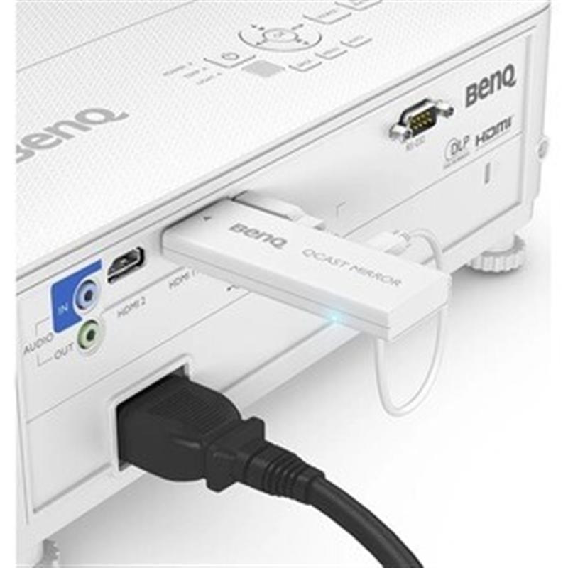 TH585P - DLP Projector - 3500 ANSI Lumen - Full HD 1920x1080 - 3D - Speakers - White