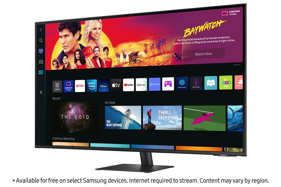 Samsung S43BM700UP 109,2 cm (43"") 3840 x 2160 Pixels 4K Ultra HD LED Zwart