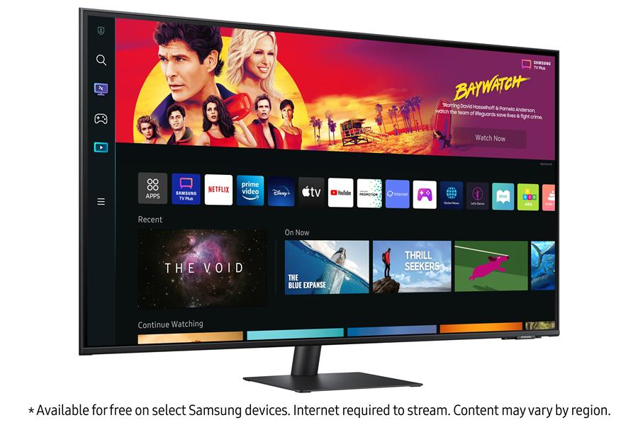 Samsung S43BM700UP 109,2 cm (43"") 3840 x 2160 Pixels 4K Ultra HD LED Zwart