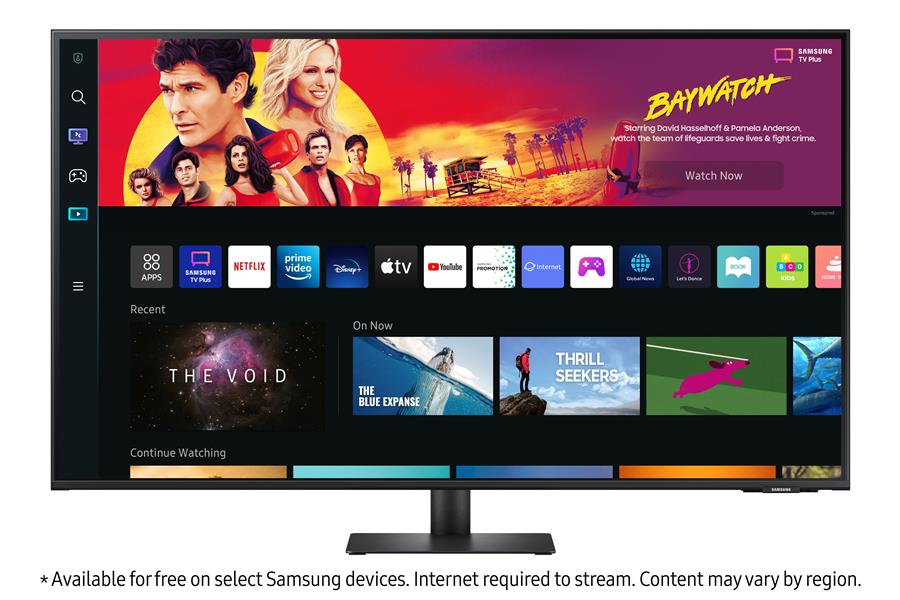 Samsung S43BM700UP 109,2 cm (43"") 3840 x 2160 Pixels 4K Ultra HD LED Zwart