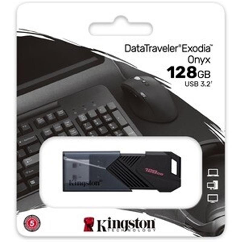 128GB DataTraveler Exodia Onyx USB 3 2 1