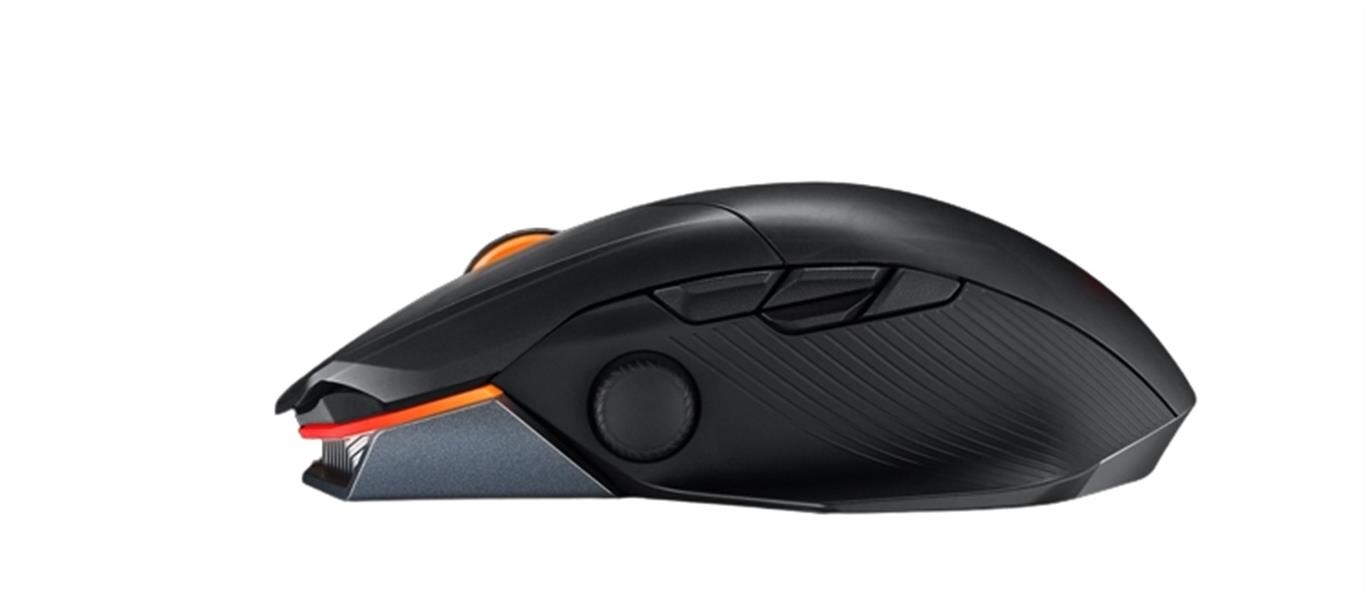 ASUS ROG Chakram X Origin muis Rechtshandig RF Wireless + Bluetooth + USB Type-A Opto-mechanisch 36000 DPI