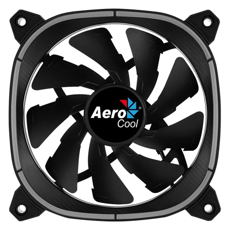Aerocool Astro 12 Computer behuizing Ventilator 12 cm Zwart