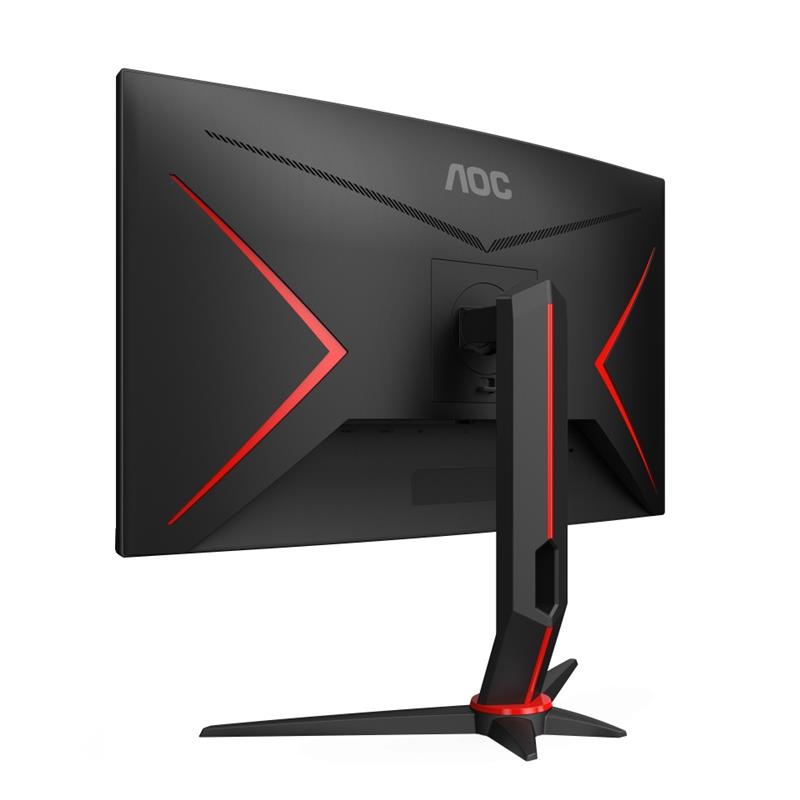 AOC CQ27G2S/BK computer monitor 68,6 cm (27"") 2560 x 1440 Pixels Quad HD Zwart, Rood