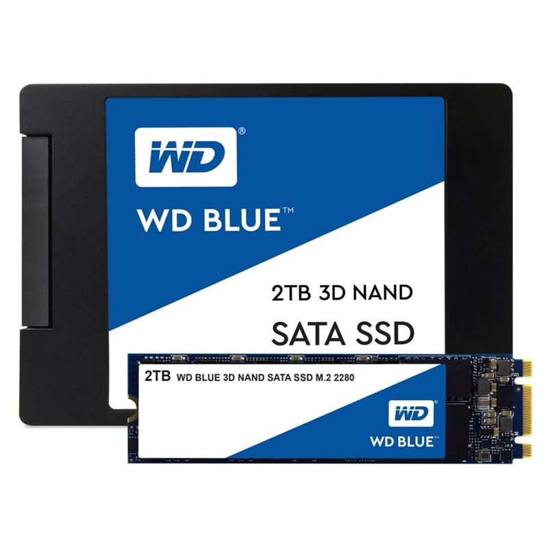 WD SSD M.2 (2280) 2TB Blue SATA3 (Di)
