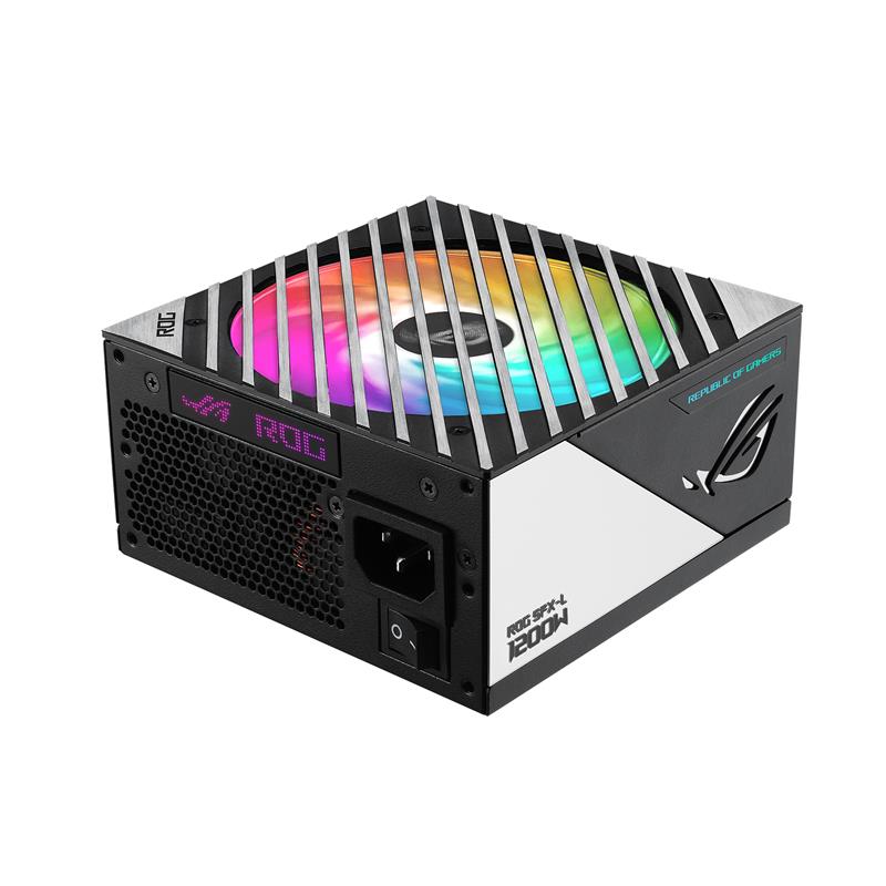 ASUS ROG -LOKI-1200T-SFX-L-GAMING power supply unit 1200 W 20+4 pin ATX Zwart, Zilver