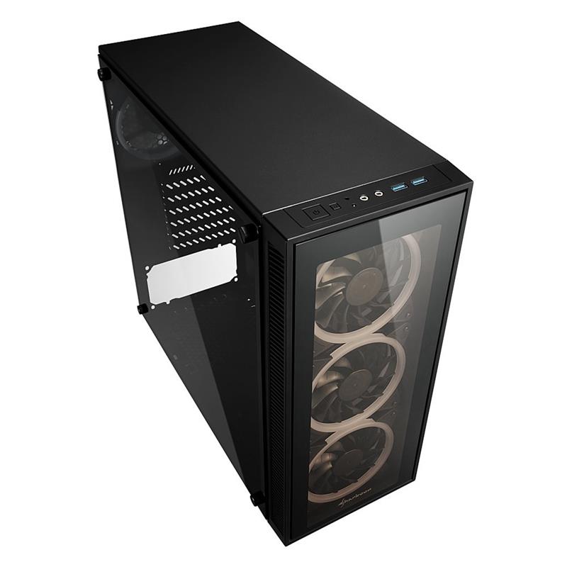 Sharkoon TG4 Midi Tower Zwart