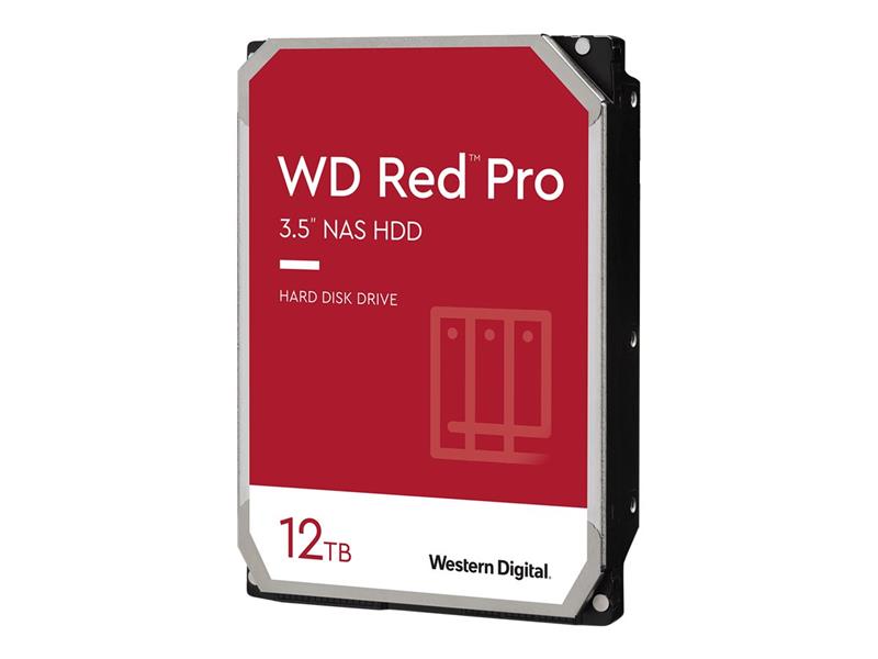 Western Digital RED Pro HDD 12TB 3 5 Serial ATA III 7200 RPM 256MB 210 Mb s CMR
