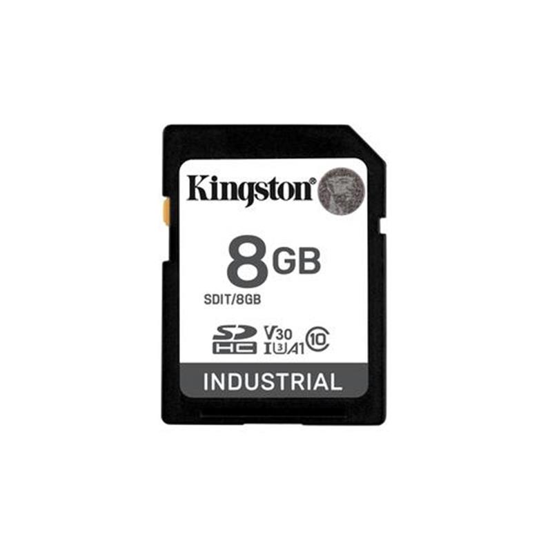 8GB SDHC Industrial -40C to 85C C10 UHS