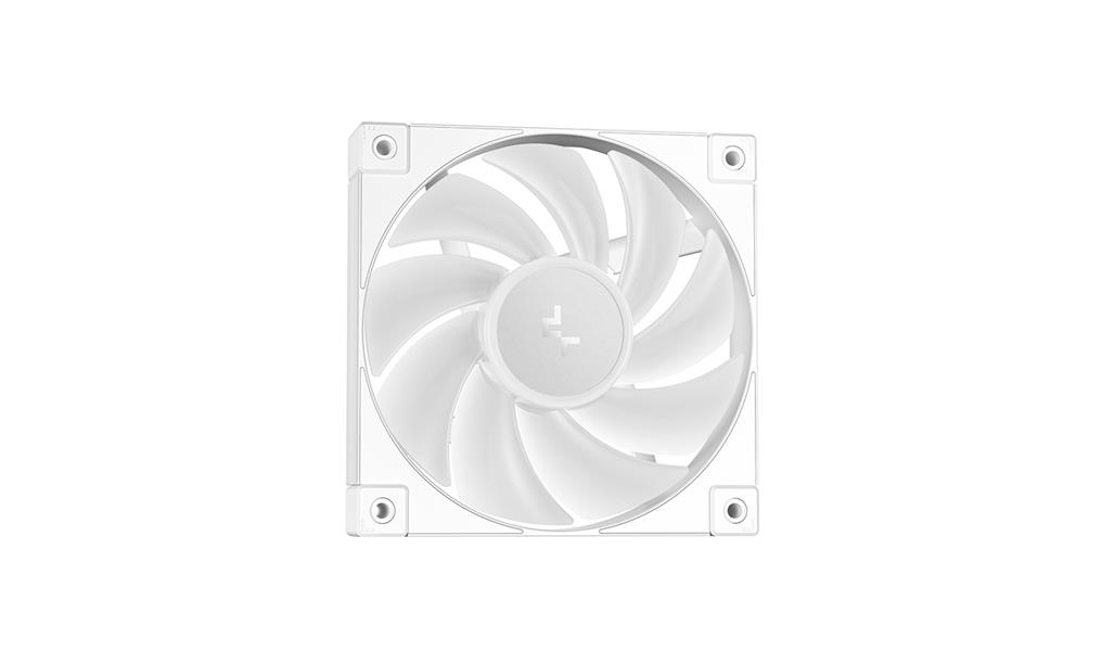 DeepCool LT240 Processor Alles-in-één vloeistofkoeler 12 cm Wit 1 stuk(s)