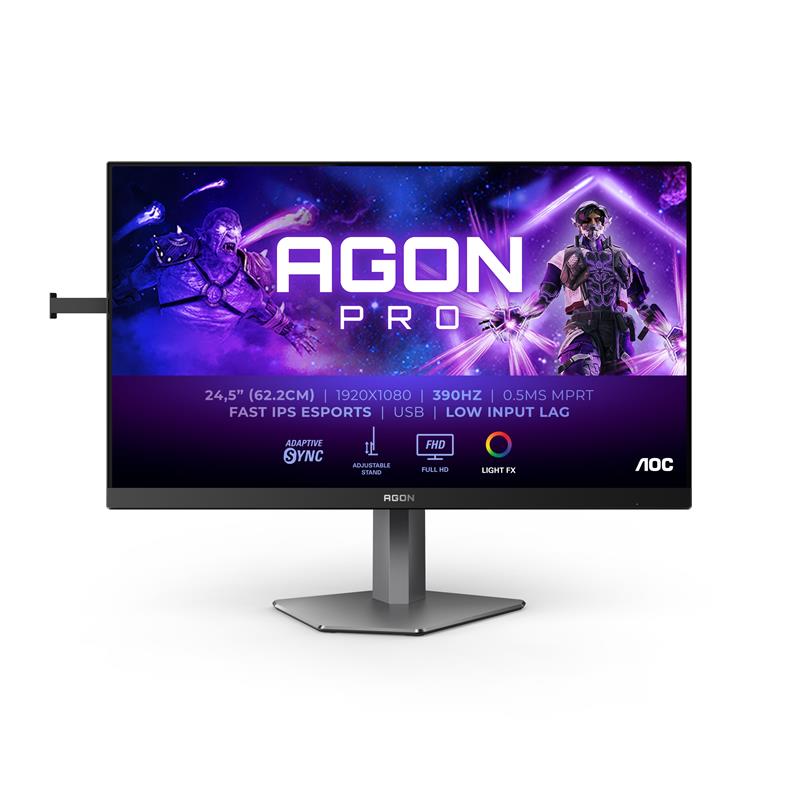 AOC AGON PRO AG256FS computer monitor 62,2 cm (24.5"") 1920 x 1080 Pixels Full HD LCD Zwart