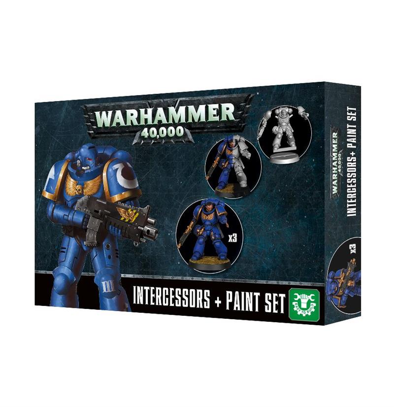 Warhammer 40 000 Space Marines Assault Intercessors Paint set