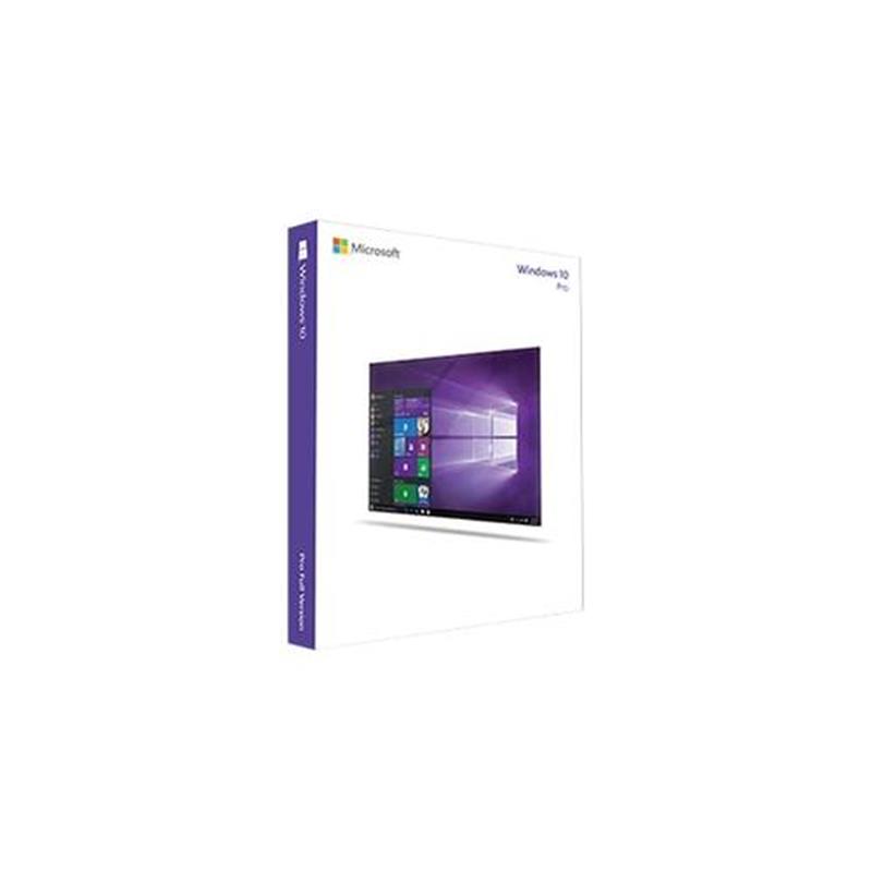 Microsoft Windows 10 Pro Volledig verpakt product (FPP) 1 licentie(s)