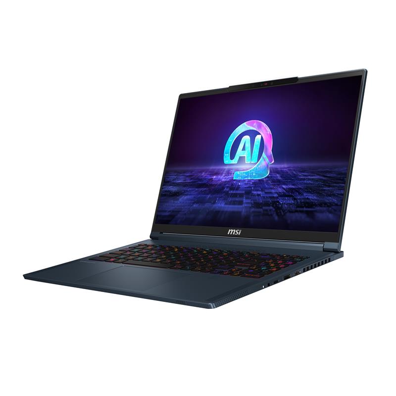 MSI Stealth 16 AI Studio A1VIG-019NL Laptop 40,6 cm (16"") UHD+ Intel Core Ultra 9 185H 32 GB DDR5-SDRAM 2 TB SSD NVIDIA GeForce RTX 4090 Wi-Fi 7 (802