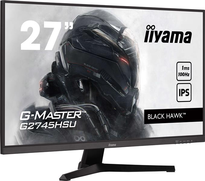 iiyama G-MASTER G2745HSU-B2 LED display 68,6 cm (27"") 1920 x 1080 Pixels Full HD Zwart