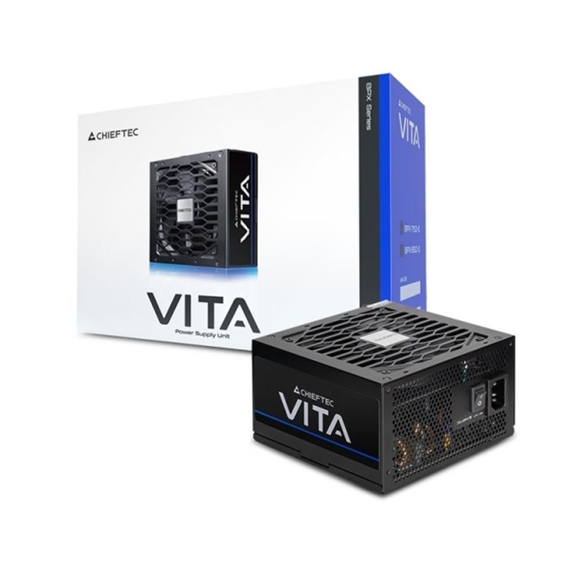 Chieftec Vita Netzteil 750W 80+Bronze retail - PC-/Server Netzteil - 12,5 min power supply unit 20+4 pin ATX PS/2