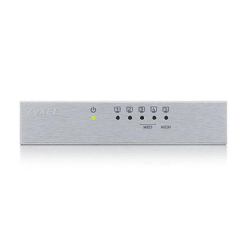 Zyxel GS-105B v3 Unmanaged L2+ Gigabit Ethernet (10/100/1000) Zilver