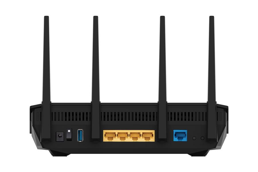 ASUS RT-AX5400 draadloze router Gigabit Ethernet Dual-band (2.4 GHz / 5 GHz) Zwart