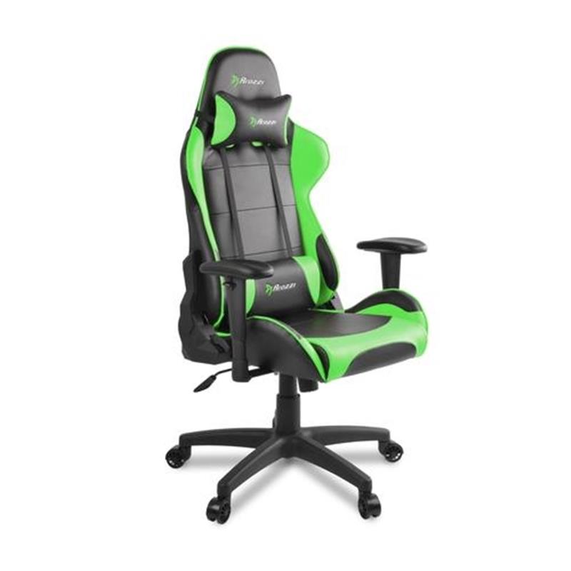 Arozzi Verona V2 PC-gamestoel Gecapitonneerde zitting Zwart Groen
