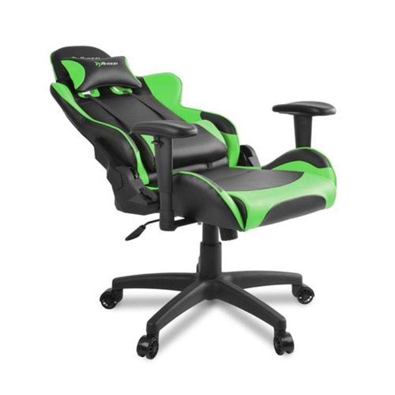 Arozzi Verona V2 PC-gamestoel Gecapitonneerde zitting Zwart Groen