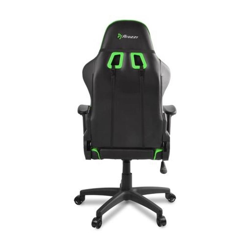 Arozzi Verona V2 PC-gamestoel Gecapitonneerde zitting Zwart Groen
