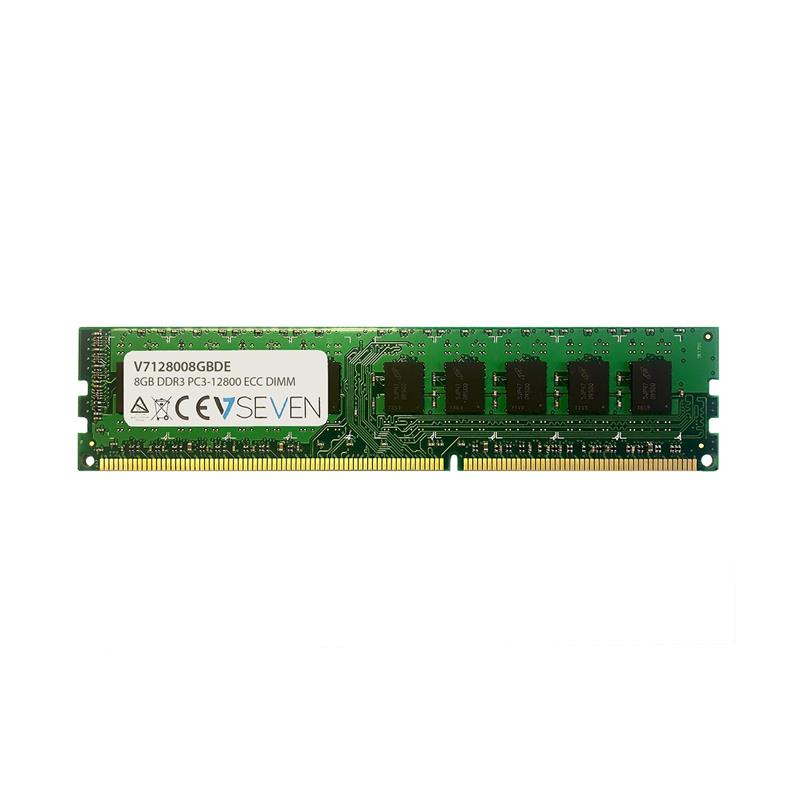V7 V7128008GBDE geheugenmodule 8 GB 1 x 8 GB DDR3 1600 MHz ECC