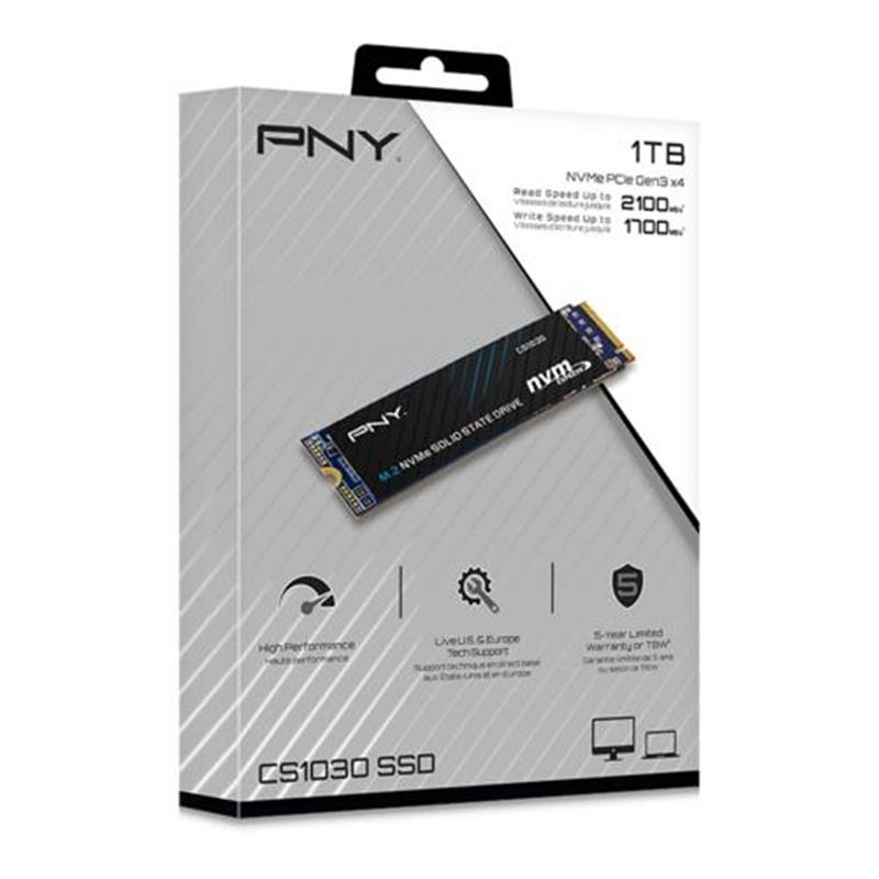 PNY SSD M.2 (2280) 1TB CS1030 (PCIe/NVMe) Retail