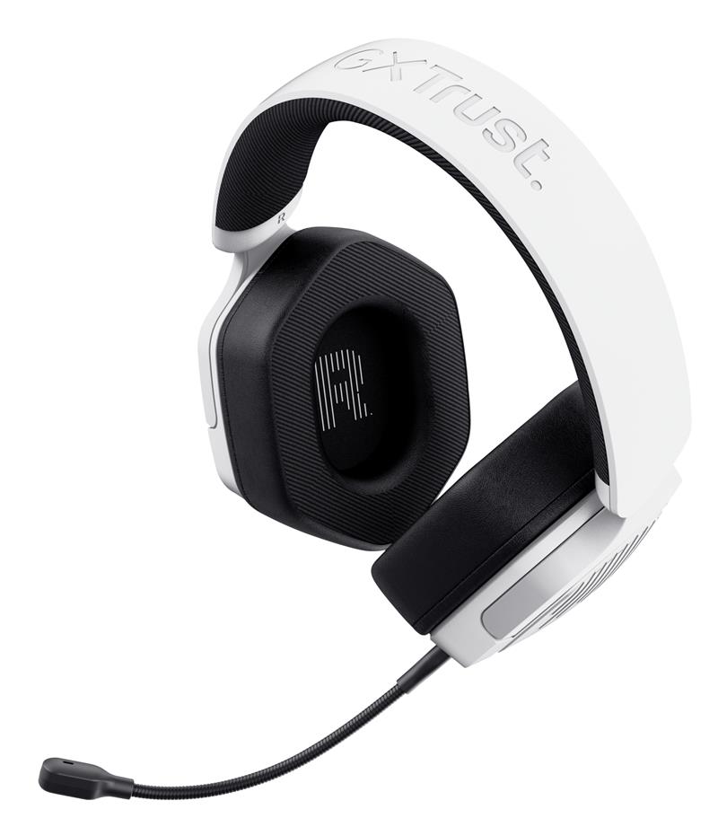 Trust GXT492W Carus Headset Bedraad Hoofdband Gamen Wit