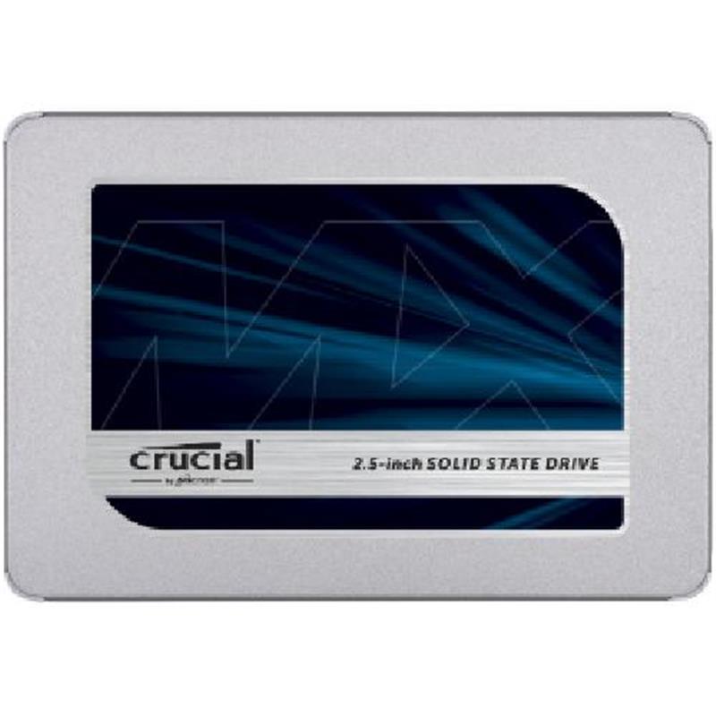 Crucial MX500 Internal SSD 500GB 2 5 SATA3 6Gbps w adapter