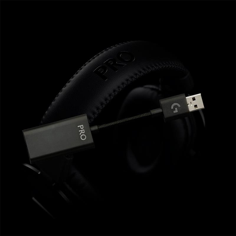 Logitech G PRO Gaming Headset Hoofdband Zwart USB Type-A