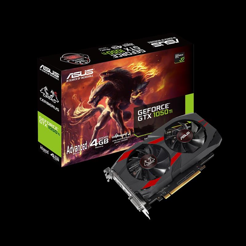 ASUS CERBERUS-GTX1050TI-A4G GeForce GTX 1050 Ti 4 GB GDDR5