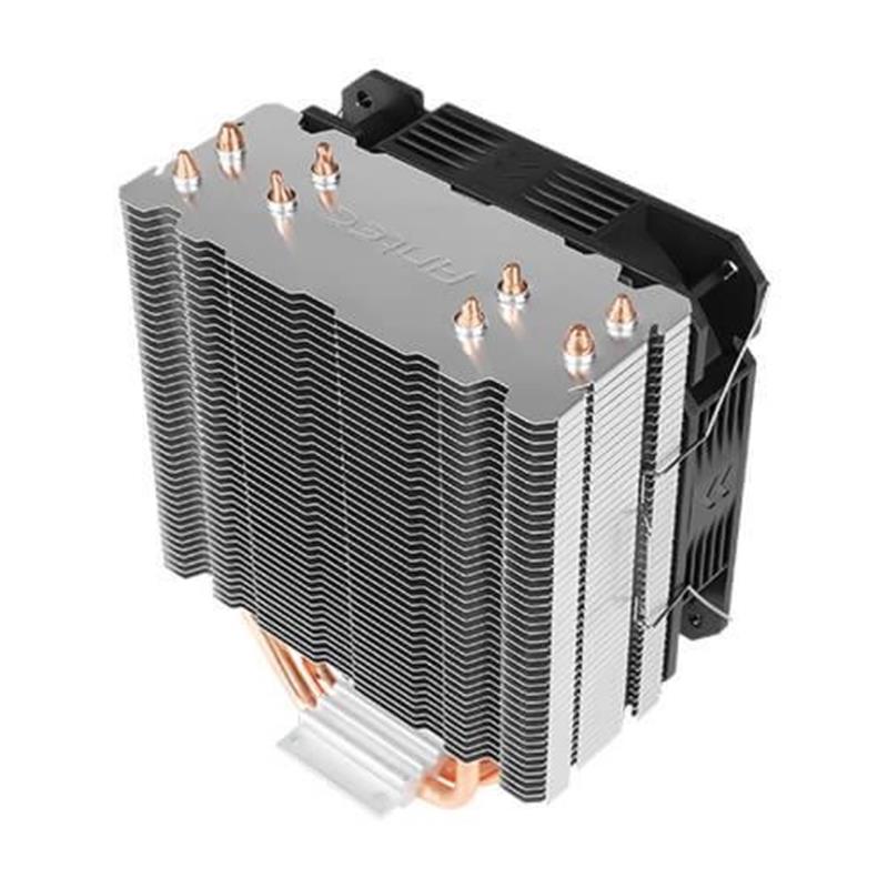 Antec A400i Chipset Luchtkoeler 12 cm Zwart, Koper, Zilver 1 stuk(s)