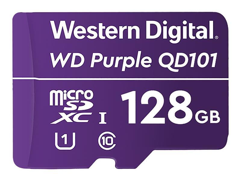 WD Purple 128GB SC QD101 microSD