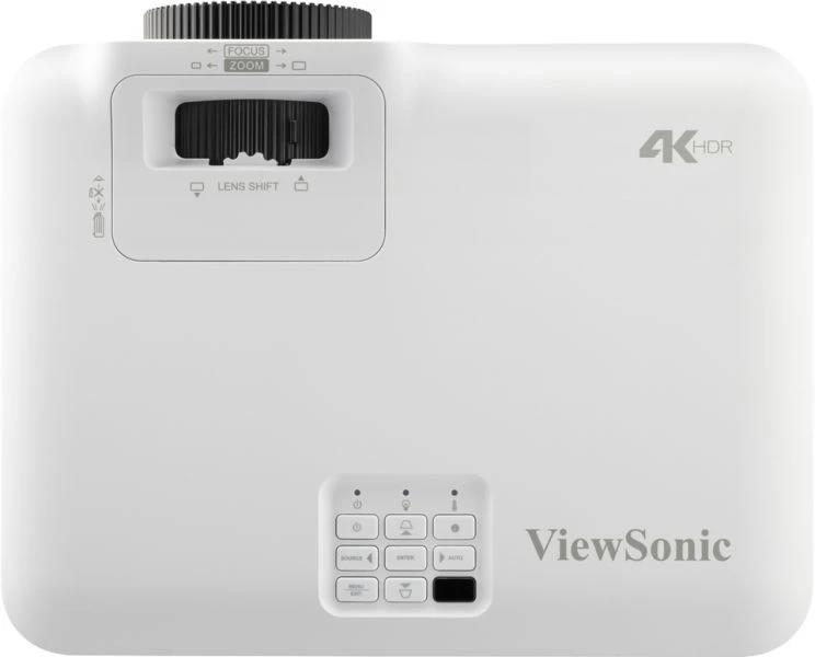 Viewsonic LS710-4KE beamer/projector 3500 ANSI lumens DMD 2160p (3840x2160) Zwart, Wit