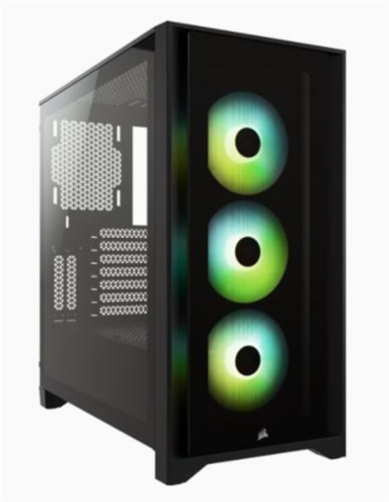 Corsair iCUE 4000X RGB Midi Tower Zwart