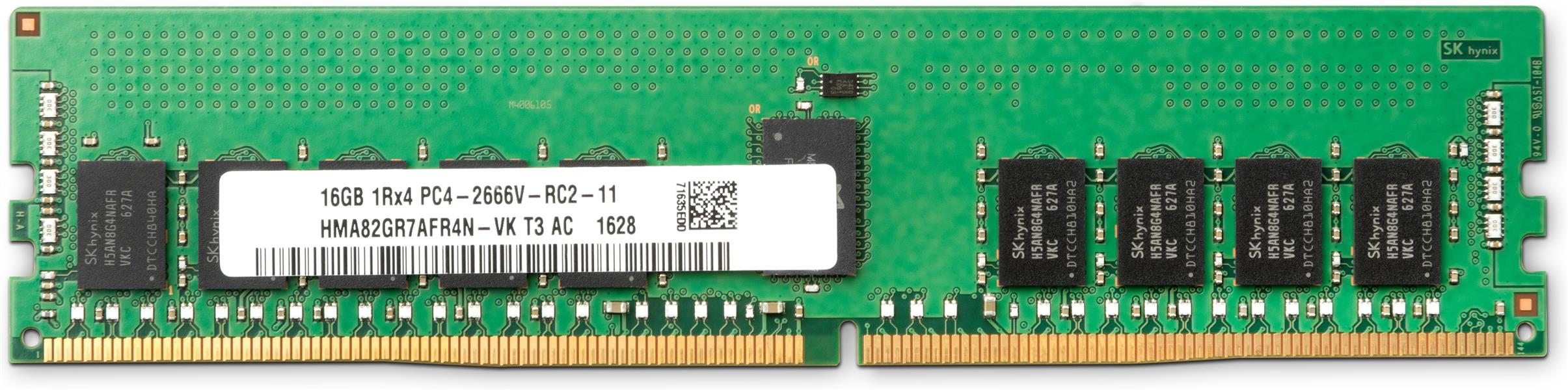 HP 3PL82AA geheugenmodule 16 GB DDR4 2666 MHz