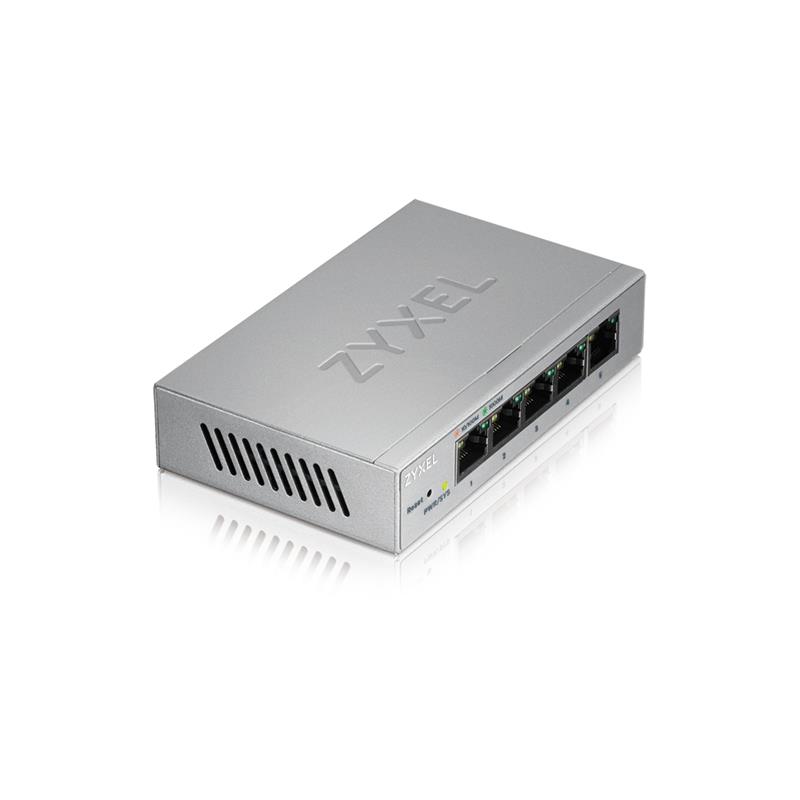 Zyxel GS1200-5 Managed Gigabit Ethernet (10/100/1000) Zilver