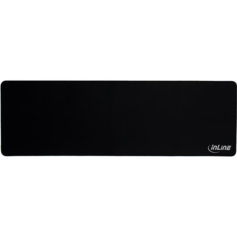 InLine Mouse pad XL desk pad black 900x400x2mm