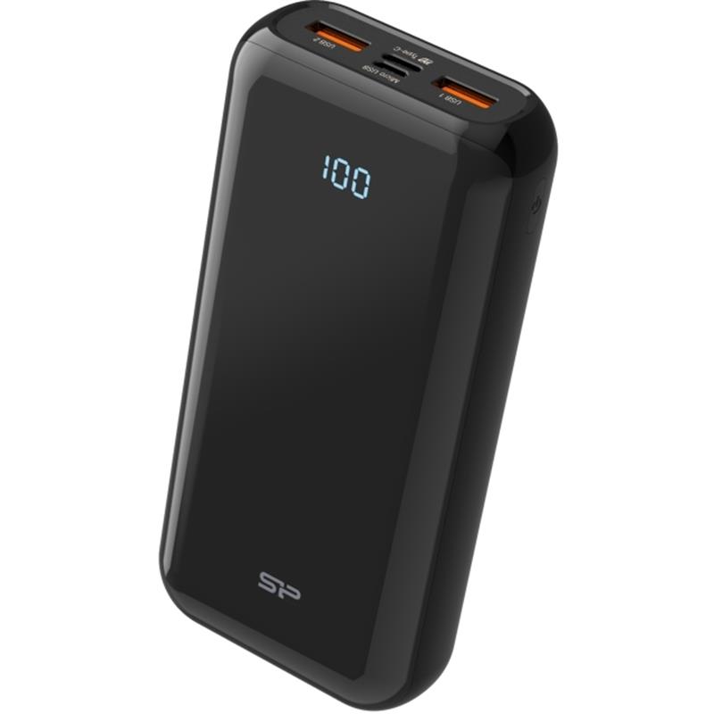 Silicon Power QS28 Lithium-Polymeer (LiPo) 20000 mAh Zwart