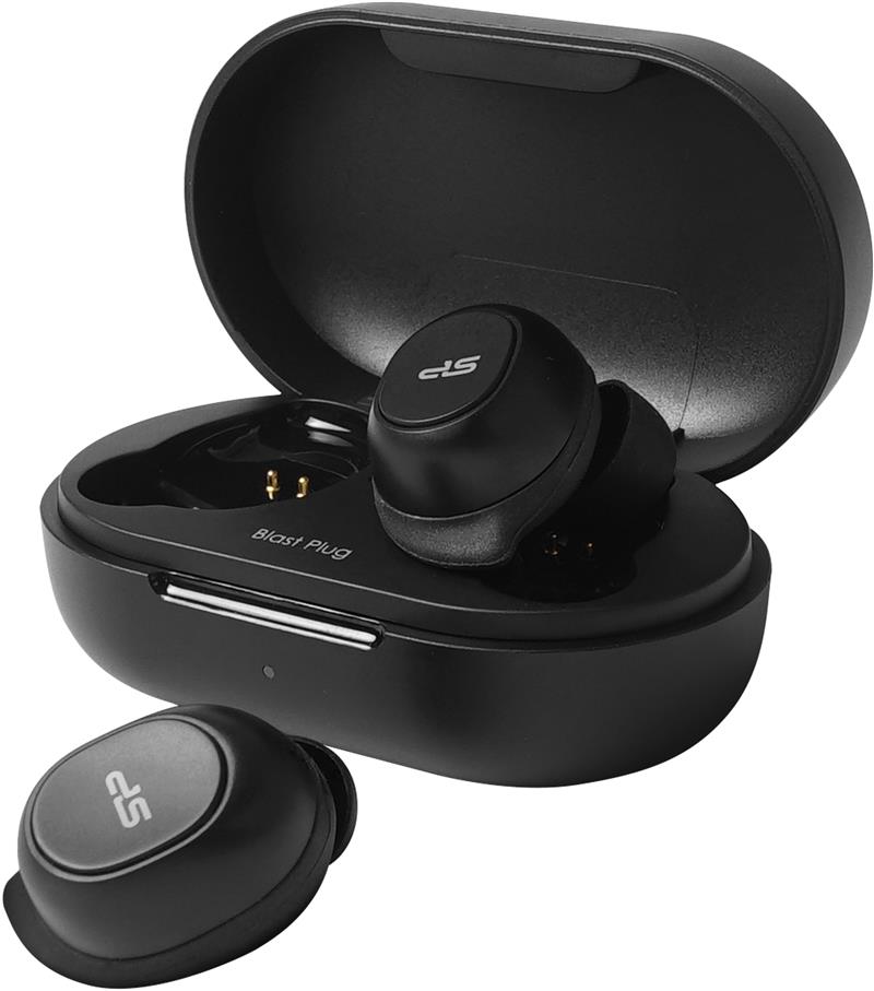 Silicon Power Blast Plug BP80 Headset Draadloos In-ear Oproepen/muziek Bluetooth Zwart