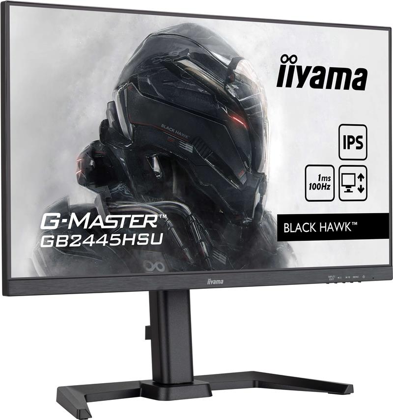 iiyama G-MASTER GB2445HSU-B2 LED display 60,5 cm (23.8"") 1920 x 1080 Pixels Full HD Zwart