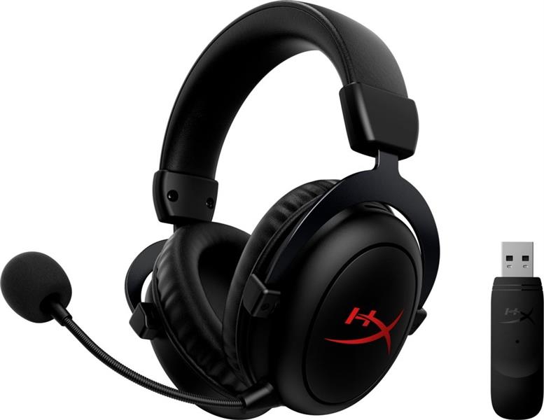 HyperX Cloud Core - Wireless Gaming Headset (Black) Hoofdtelefoons Draadloos Hoofdband Muziek Zwart