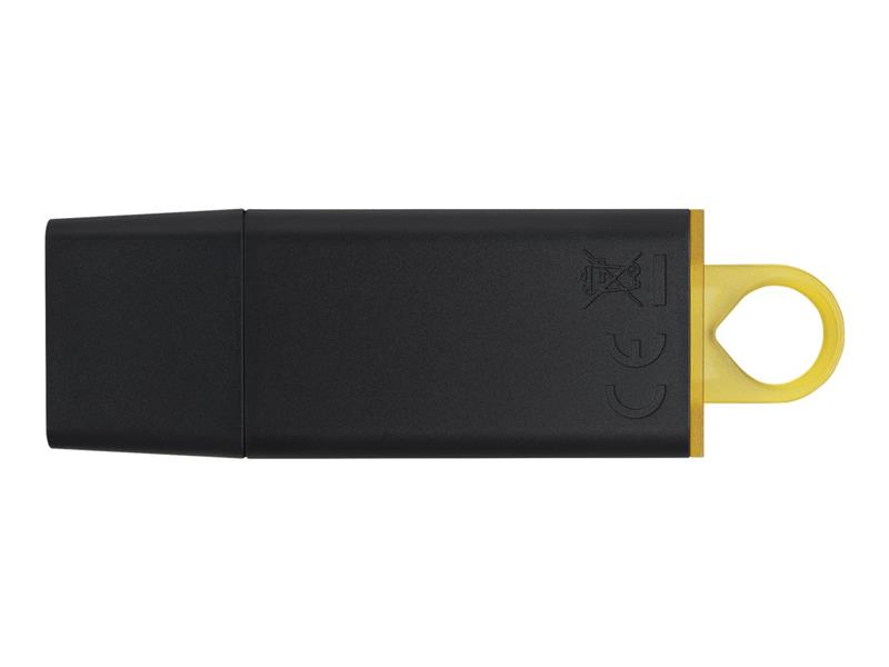 KINGSTON 128GB USB3 2 Gen1 DT Bk Yellow