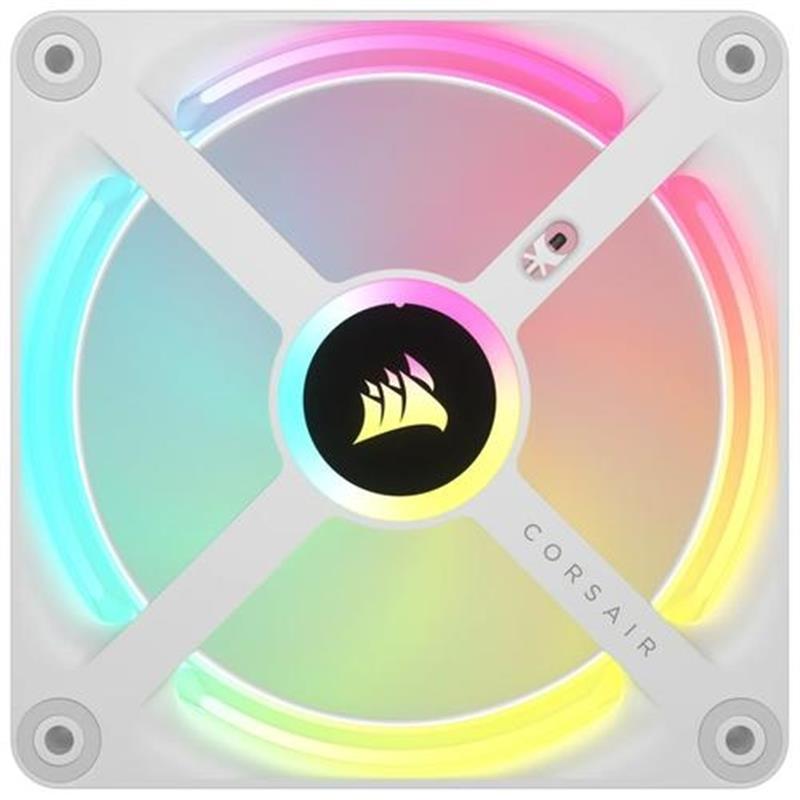 QX iCUE LINK QX120 RGB WHITE Start Kit
